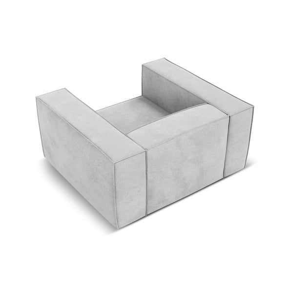 Svetlosivé kreslo Madame - Windsor & Co Sofas-image-4
