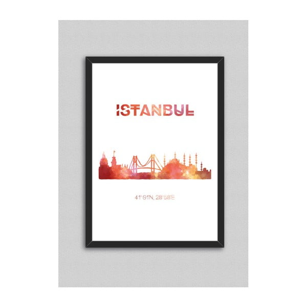 Obraz North Carolina Scandinavian Home Decors Istanbul, 33 × 43 cm