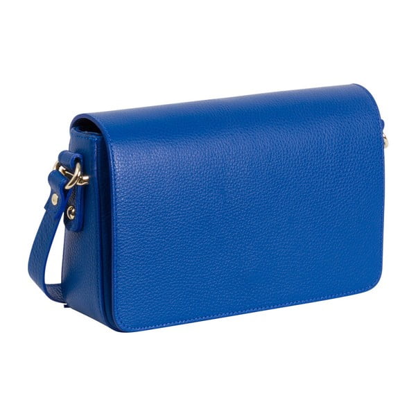 Modrá kabelka z pravé kůže Andrea Cardone Nicol