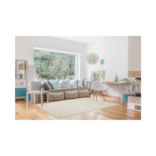 Krémovobéžový vonkajší koberec Webtapetti Stuoia, 155 × 230 cm-image-3