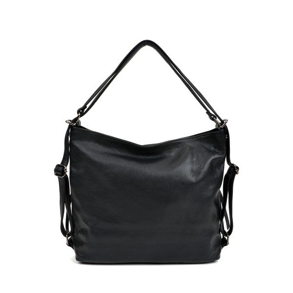 Čierna kožená kabelka Isabella Rhea Giuseppe-image-3