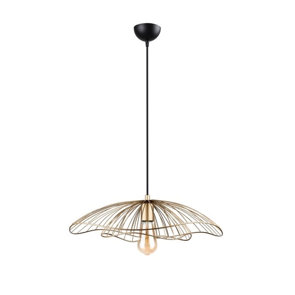 Závesné svietidlo v zlatej farbe Squid Lighting Root, výška 111 cm-image-3