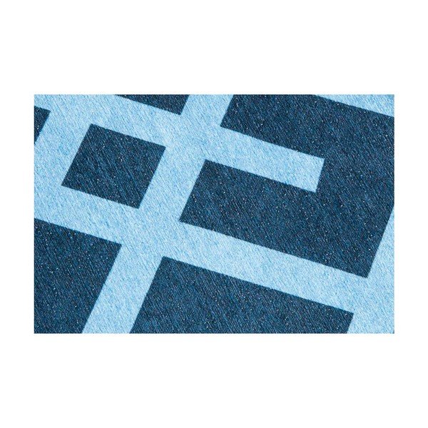 Vysokoodolný kuchynský koberec Webtappeti Labyrinth Blue, 60 x 220 cm-image-3
