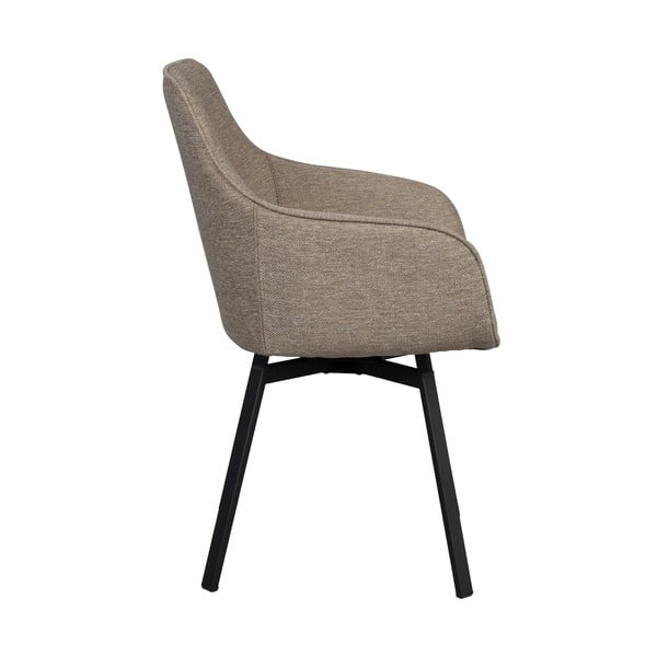 Béžové čalúnené jedálenské kreslá v súprave 2 ks Alison – Rowico-image-3