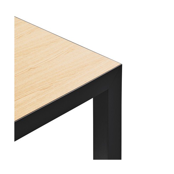 Jedálenský stôl s doskou z dubového dreva 75x180 cm Alma – Teulat-image-4