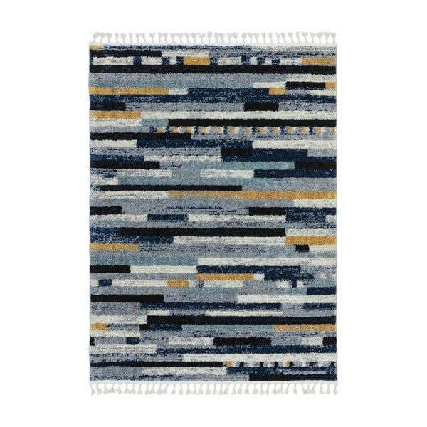 Modrý koberec Asiatic Carpets Emir, 200 x 290 cm