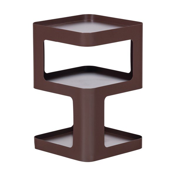 Kovový odkladací stolík 35x35 cm Riv – WOOOD-image-3