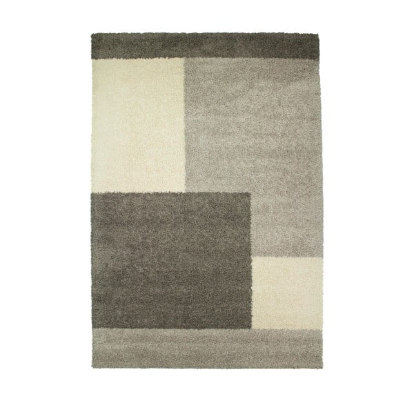 Béžovo-sivý koberec Calista Rugs Sydney Blocks, 160 x 230 cm