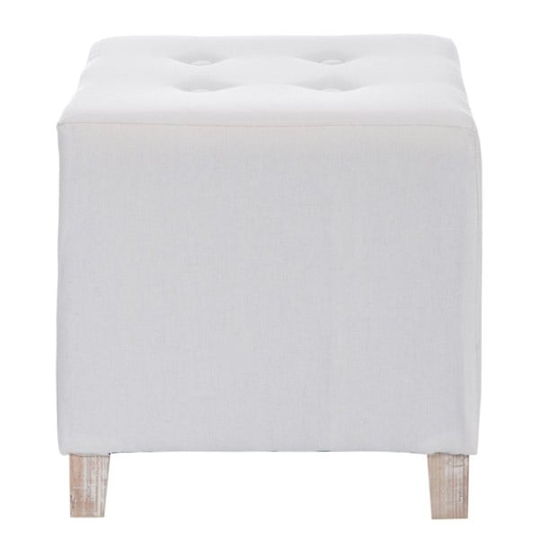 Taburetka Button White, 34x34x35 cm-image-1