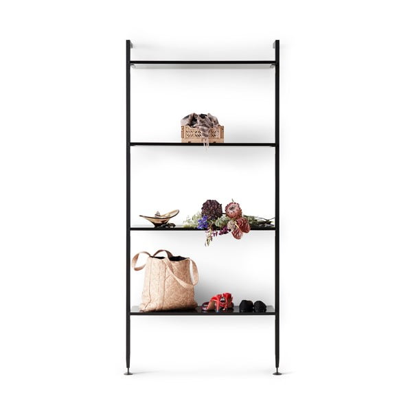 Čierny regál Edge by Hammel, šířka 94 cm-image-2