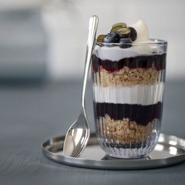 Sada 2 modrých sklenených pohárov Kähler Design Hammershoi, 330 ml-image-1