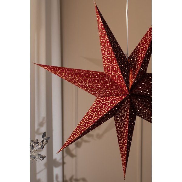 Vínová závesná vianočná svetelná dekorácia Baroque – Markslöjd-image-2