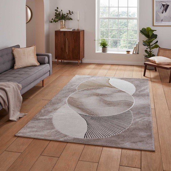 Béžový koberec 120x170 cm Creation – Think Rugs-image-1