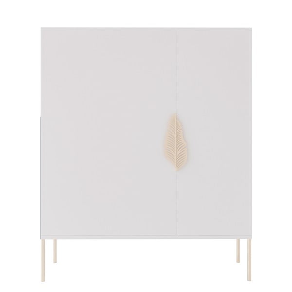 Biela skrinka na topánky Skandica Merlin-image-2