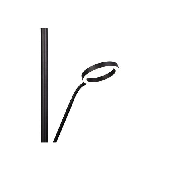 Čierna LED stojacia lampa (výška 180 cm) Willis – Trio-image-4
