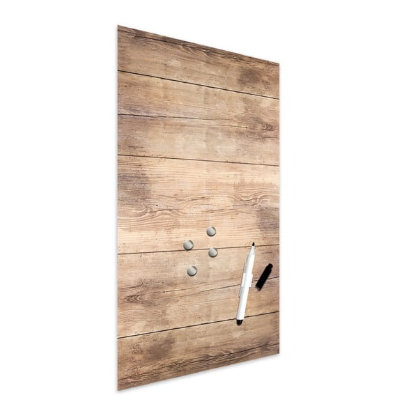 Magnetická tabuľa Styler Wood, 30 × 60 cm-image-2