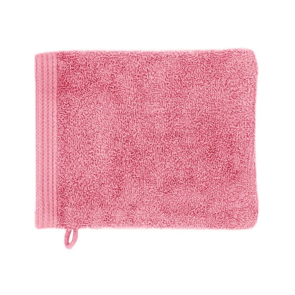 Ružová kúpeľová rukavica Jalouse Maison Gant Cerisier, 16 × 21 cm