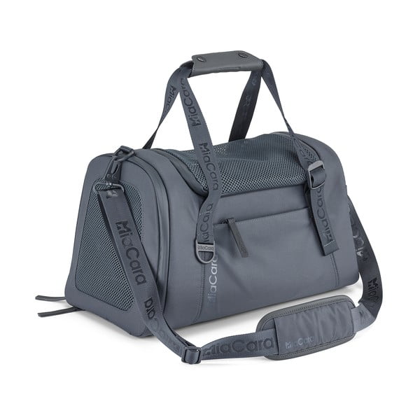Prepravná taška pre psa 28x55 cm Volata Asphalt S/M – MiaCara-image-4