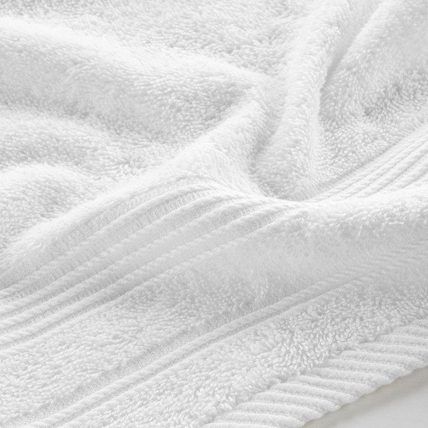 Biely froté bavlnený uterák 30x50 cm Tendresse – douceur d'intérieur-image-2