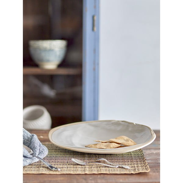 Kameninová dekoratívna tácka 20x33 cm Mateo – Bloomingville-image-1