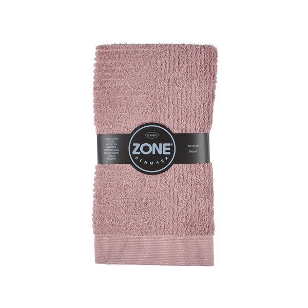 Ružový uterák Zone Classic, 50 x 100 cm-image-1