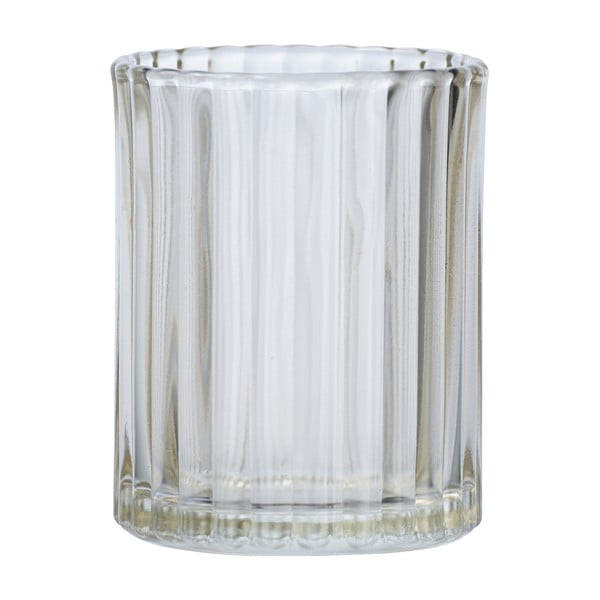 Béžový sklenený téglik na kefky Wenko Vetro-image-2