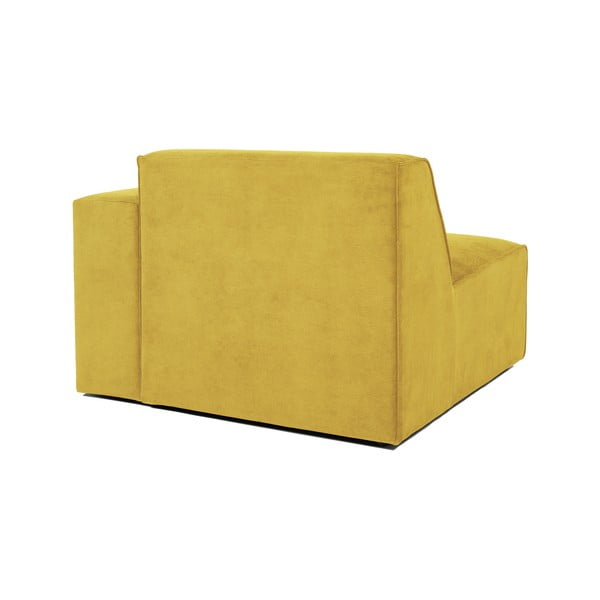 Žltý menčestrový modul pohovky (pravý roh) Sting - Scandic-image-3