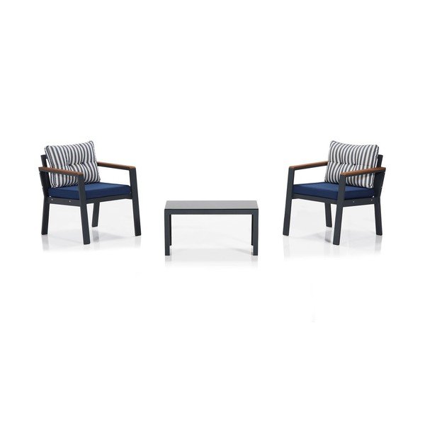 Modrá záhradná lounge súprava pre 4 Defne – Floriane Garden-image-1