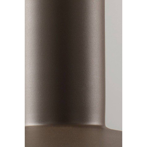 Hnedé hliníkové so stmievačom závesné svietidlo ø 25 cm Evan – Jotex-image-3