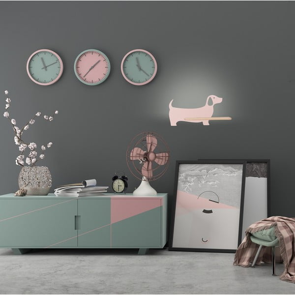 Ružové detské svietidlo Dog - Candellux Lighting-image-2