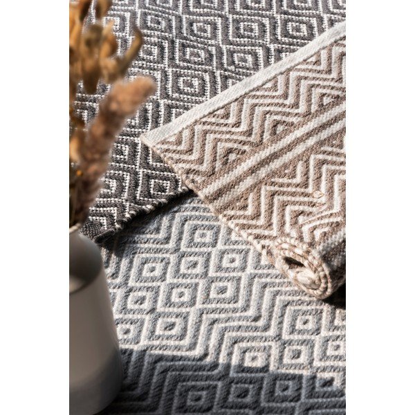 Tmavosivá kúpeľňová predložka Wenko Turpan, 80 x 50 cm-image-3