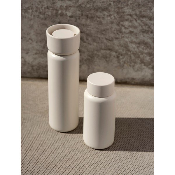 Béžový termo hrnček z nehrdzavejúcej ocele 650 ml Singles – Zone-image-1