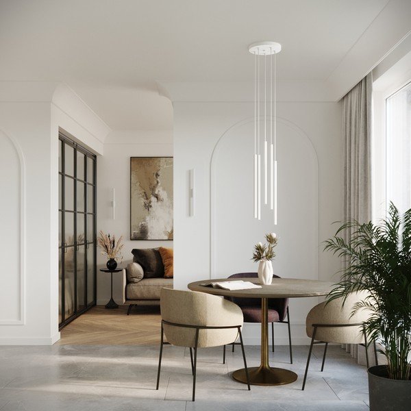 Biele nástenné svietidlo ø 2,5 cm Fideus – Sollux-image-1