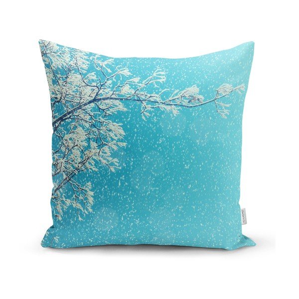 Súprava 4 dekoratívnych obliečok na vankúše Minimalist Cushion Covers Winter Flowers, 45 x 45 cm-image-2