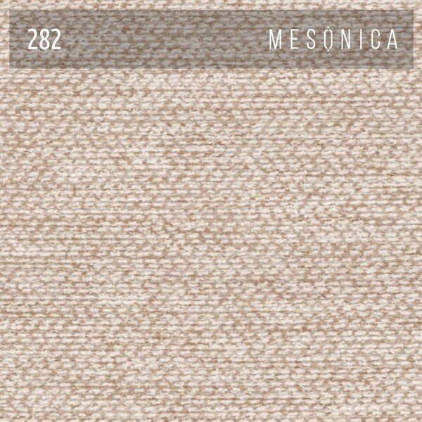 Krémová čalúnená dvojlôžková posteľ s roštom 140x200 cm Alano – MESONICA-image-3