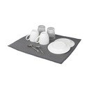 Sivá absorpčná podložka na umytý riad Wenko Miko