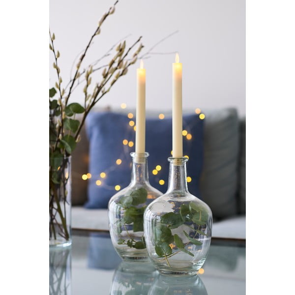 LED sviečky v súprave 2 ks na baterky (výška  25 cm) Sara Crown – Sirius-image-4