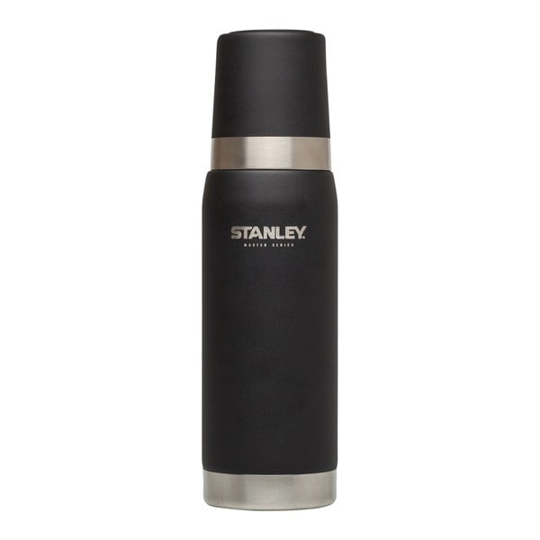 Čierna termoska Stanley Master, 700 ml
