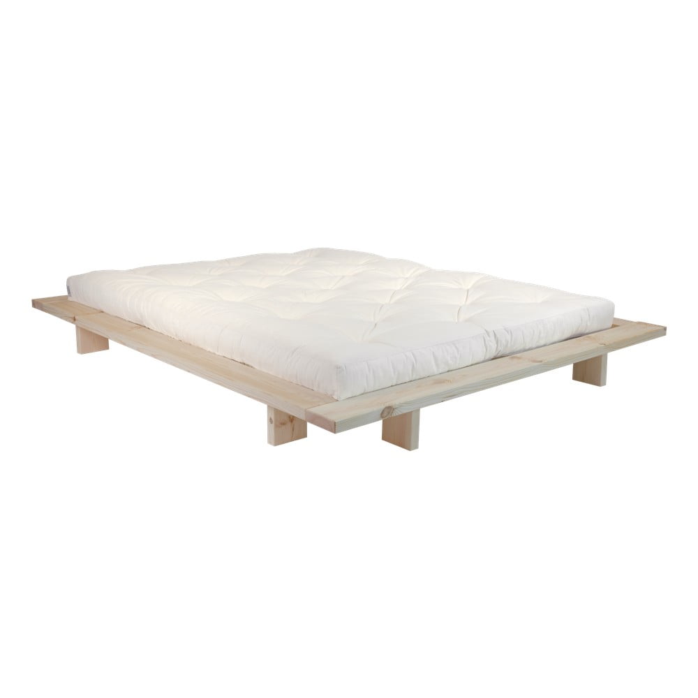 Dvojlôžková posteľ Karup Design Japan Raw, 160 x 200 cm