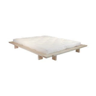 Dvojlôžková posteľ Karup Design Japan Raw, 140 x 200 cm