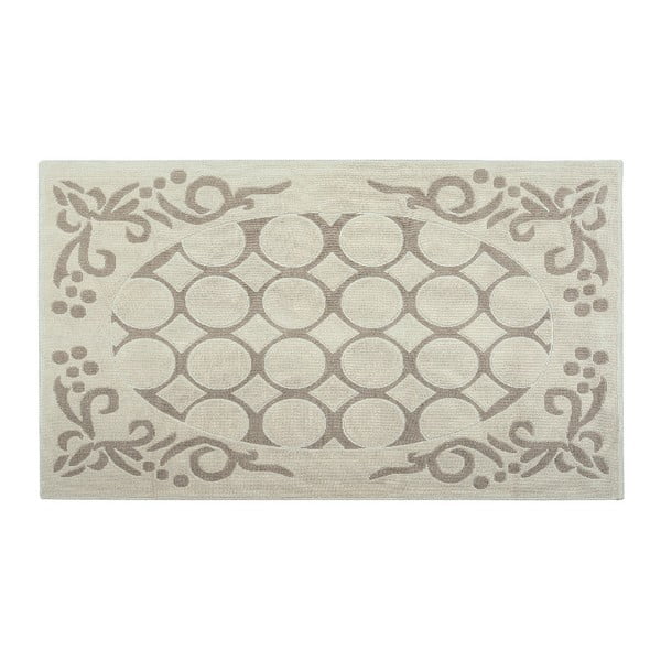 Bavlnený koberec Mirao 80x300 cm, krémový