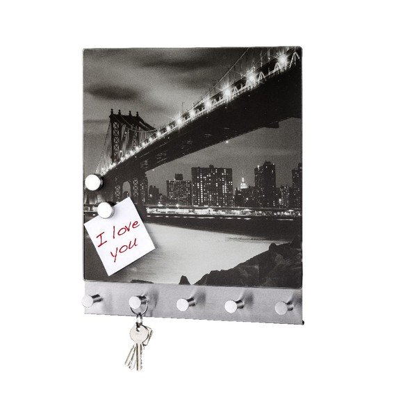 Magnetický vešiak na kabáty Wenko Manhattan Bridge