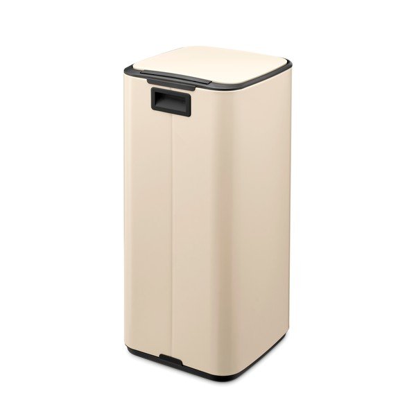 Béžový pedálový oceľový odpadkový kôš 30 l Bo – Brabantia-image-4