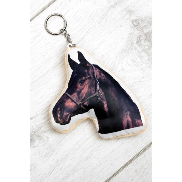 Kľúčenka s potlačou koňa Adorable Cushions Horse Shaped Keyring