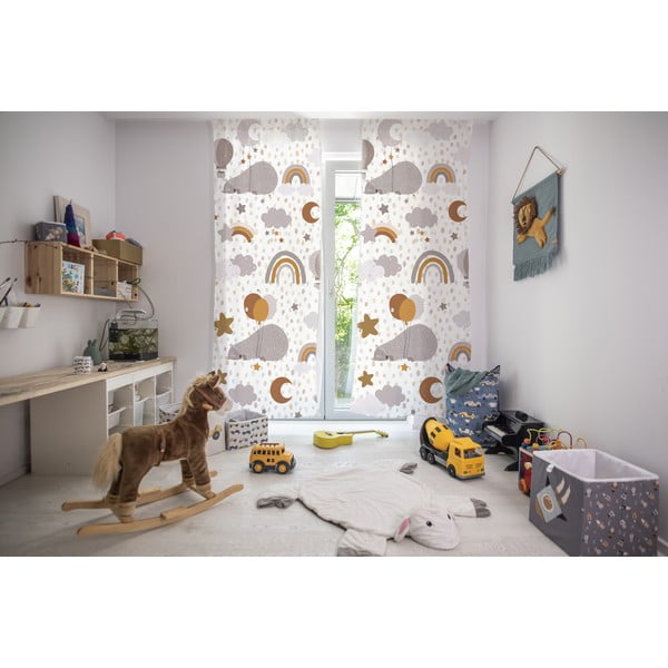 Detský záves 250x110 cm Balloon Dreaming - Butter Kings-image-1