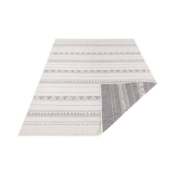 Sivo-krémový vonkajší koberec NORTHRUGS Bahamas, 160 x 230 cm-image-2
