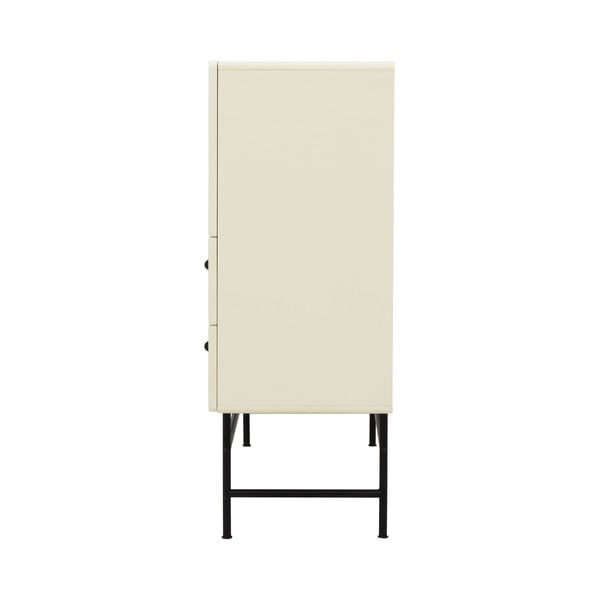 Biela vysoká komoda 107x107 cm Cocktail - Tenzo-image-4