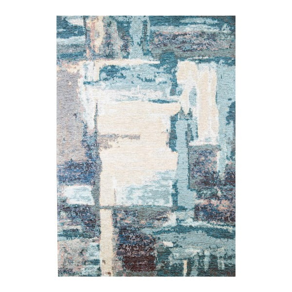 Modrý koberec Eco rugs Leonore, 135 × 200 cm