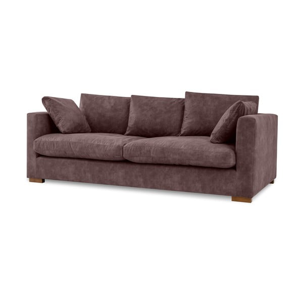 Tmavohnedá pohovka 220 cm Comfy – Scandic-image-2