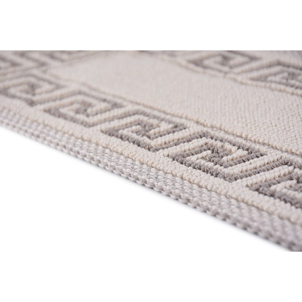 Krémovobiele bavlnené nášľapy na schody v súprave 16 ks 25x65 cm Versace Bej – Vitaus-image-3